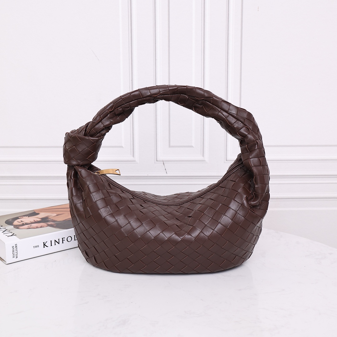 [TOP] Bottega Veneta BV Jodie Bag - Brown