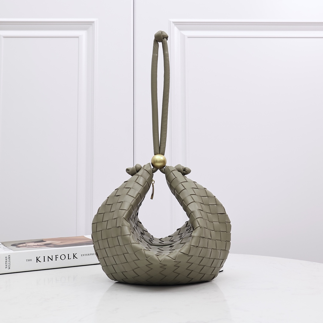 [TOP] Bottega Veneta BV Bag - Grayish Brown