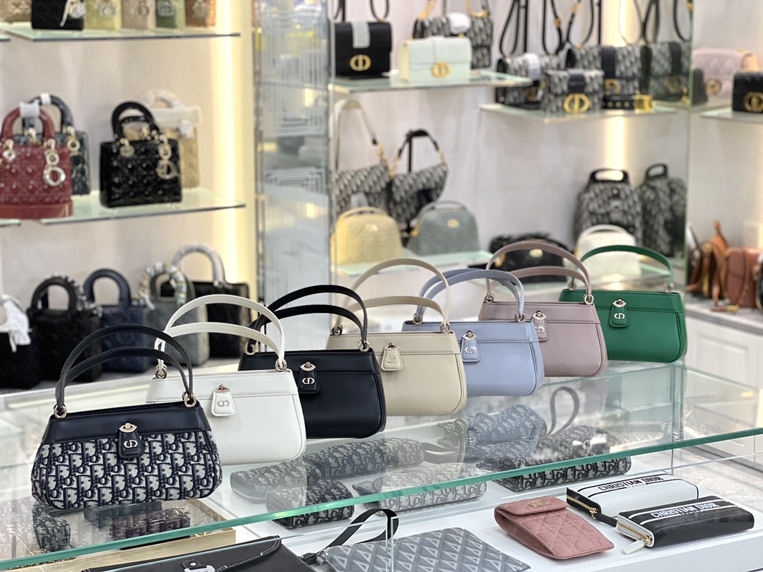 [TOP] Christian Dior Key Oblique Bag 22 x 12.5 x 12cm/28*13*15cm - 7 Color