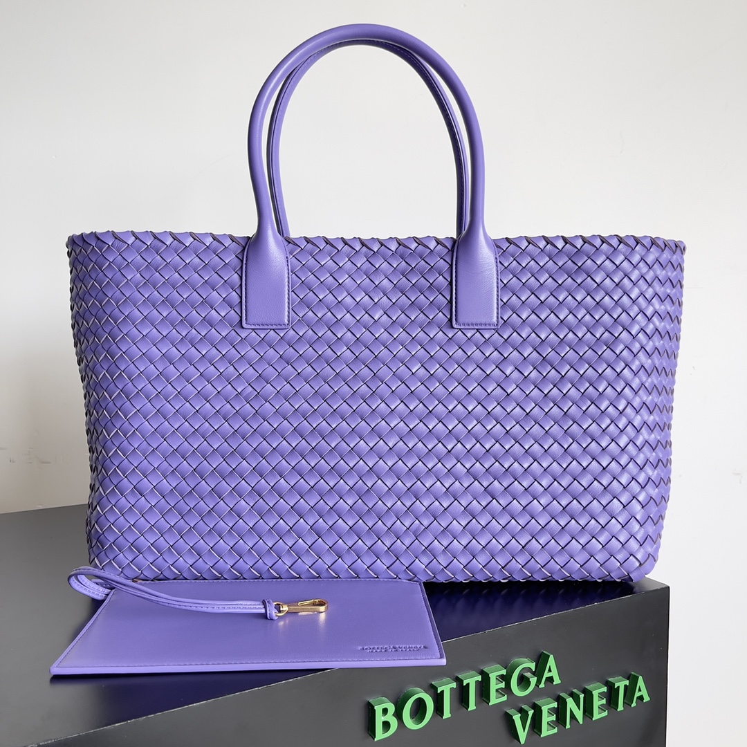 [TOP] Bottega Veneta BV Large Cabat Bags - Purple