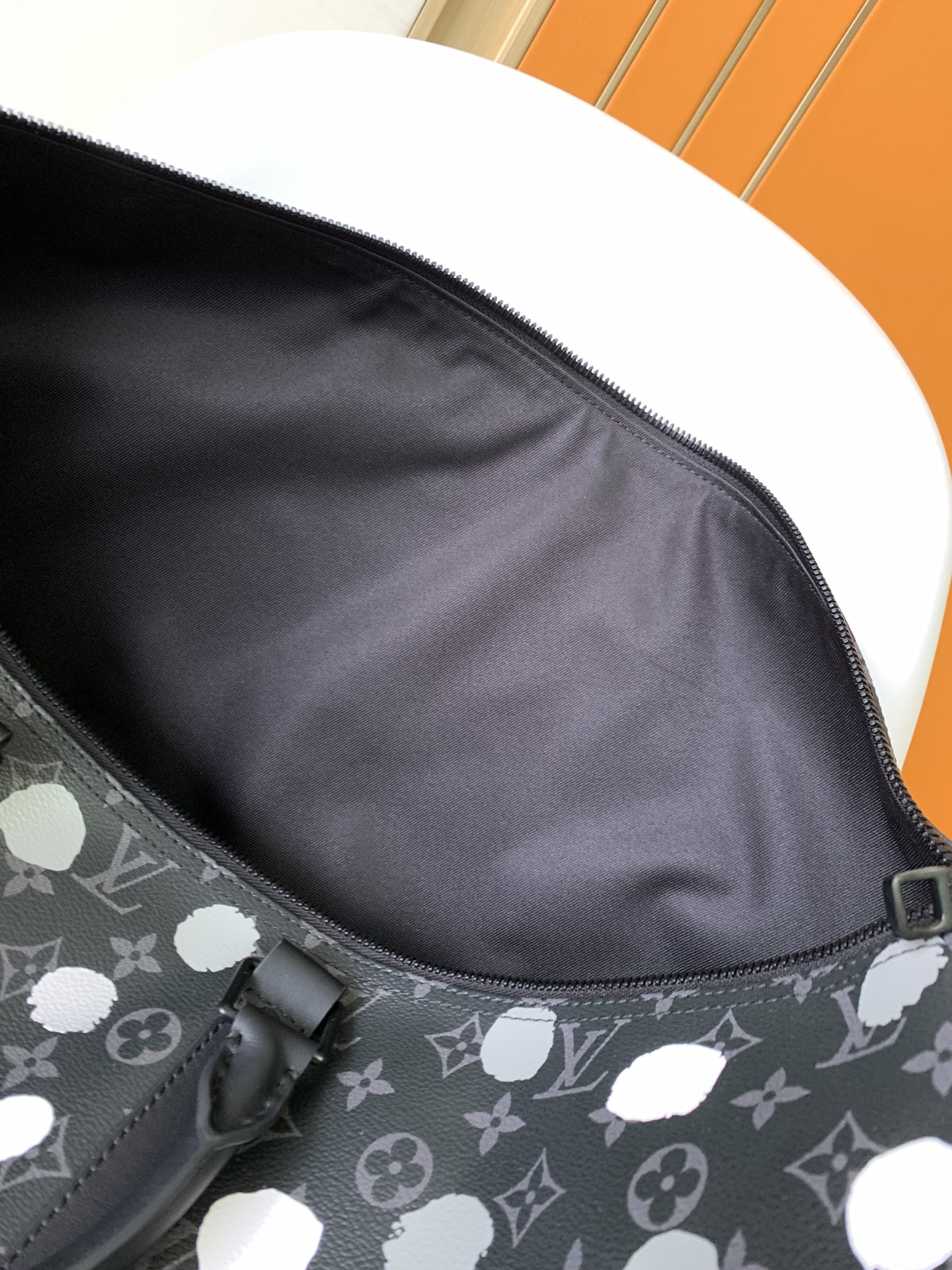 [TOP] Louis Vuitton LV LV x YK Keepall 55 Bag 55cm-Black