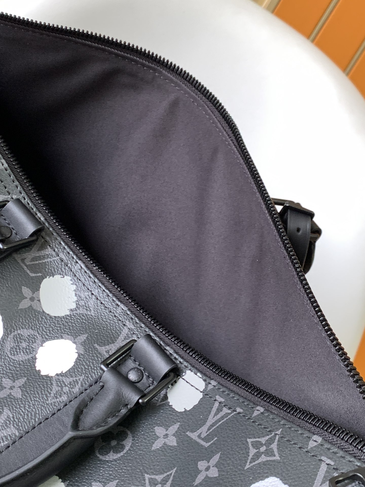 [TOP] Louis Vuitton LV LV x YK Keepall 45 Bag 45cm-Black