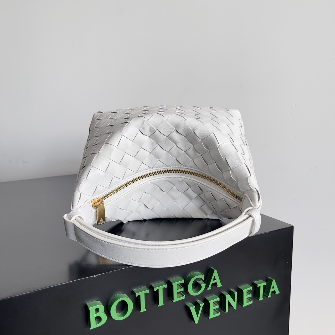 [TOP] Bottega Veneta BV Nappa Bags - White