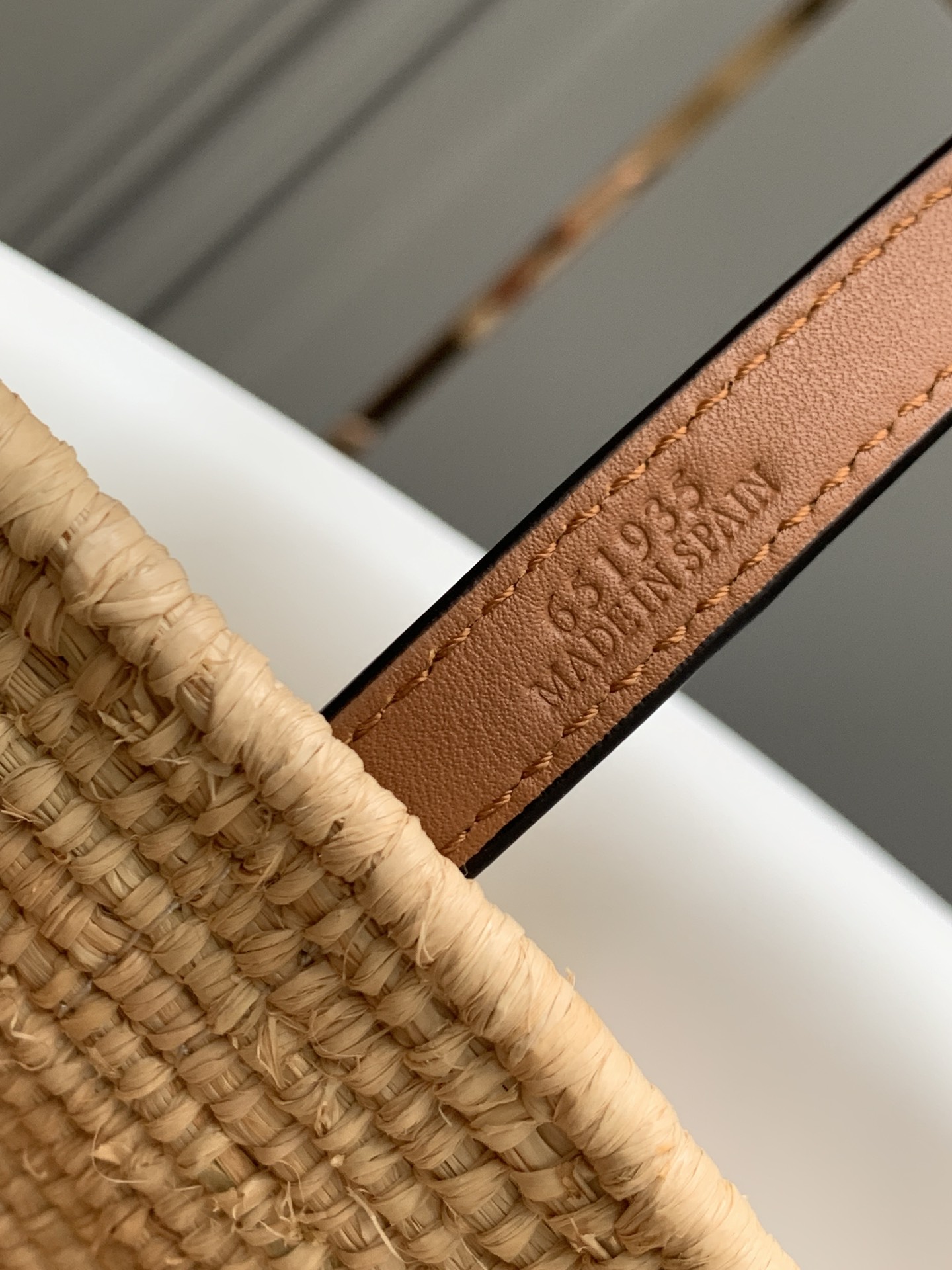 [TOP] LOEWE Elephant Basket Tote Bag 30*21*11CM - 2 Color