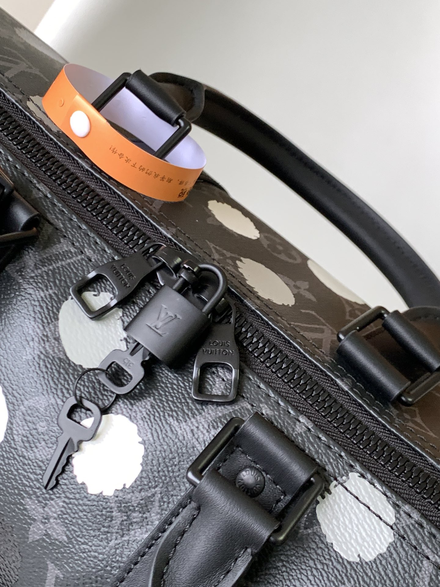 [TOP] Louis Vuitton LV LV x YK Keepall 45 Bag 45cm-Black