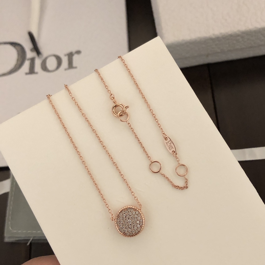 [TOP] Christian Dior Compass Bracelet/Necklace - Rose Gold