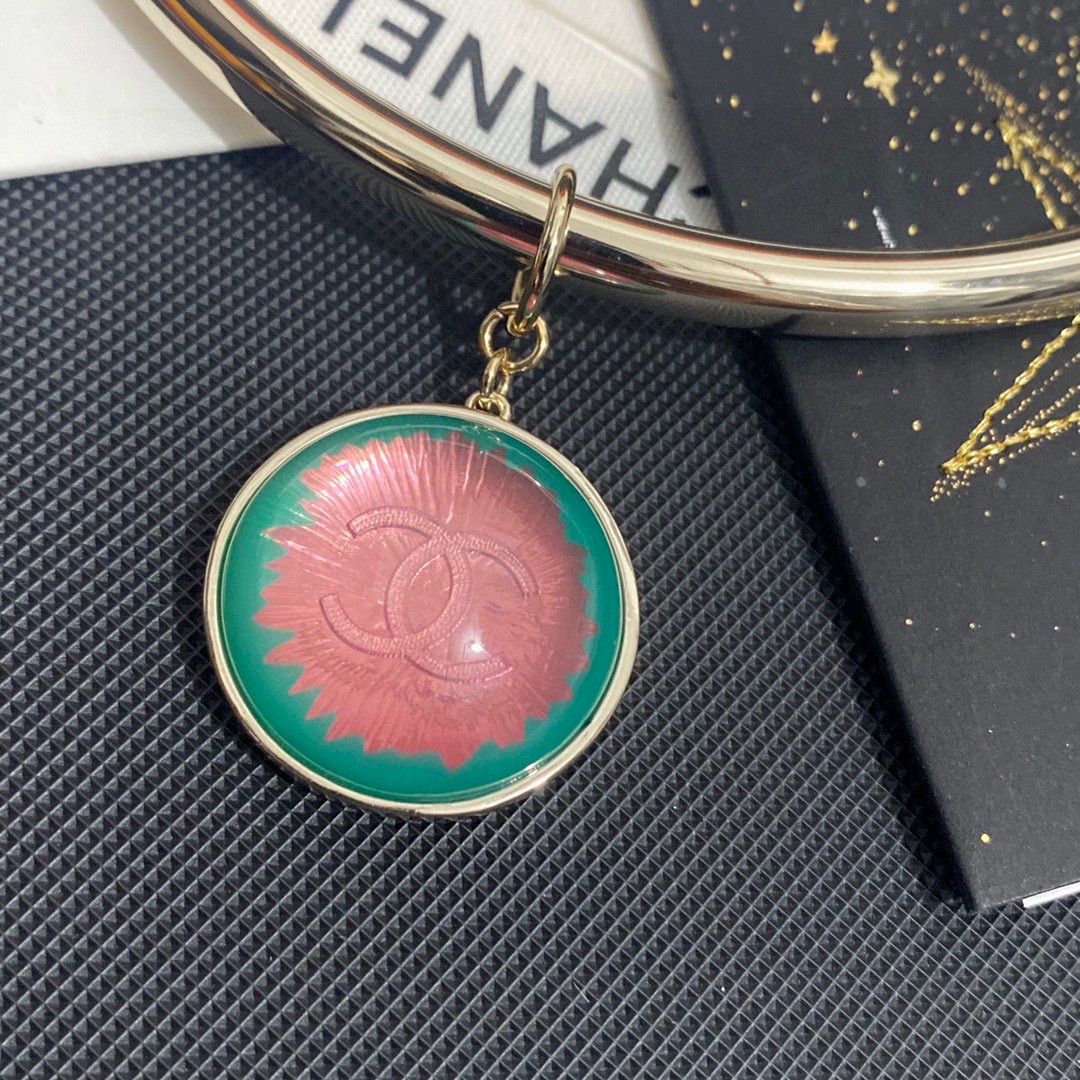 [TOP] CHANEL Double C Necklace