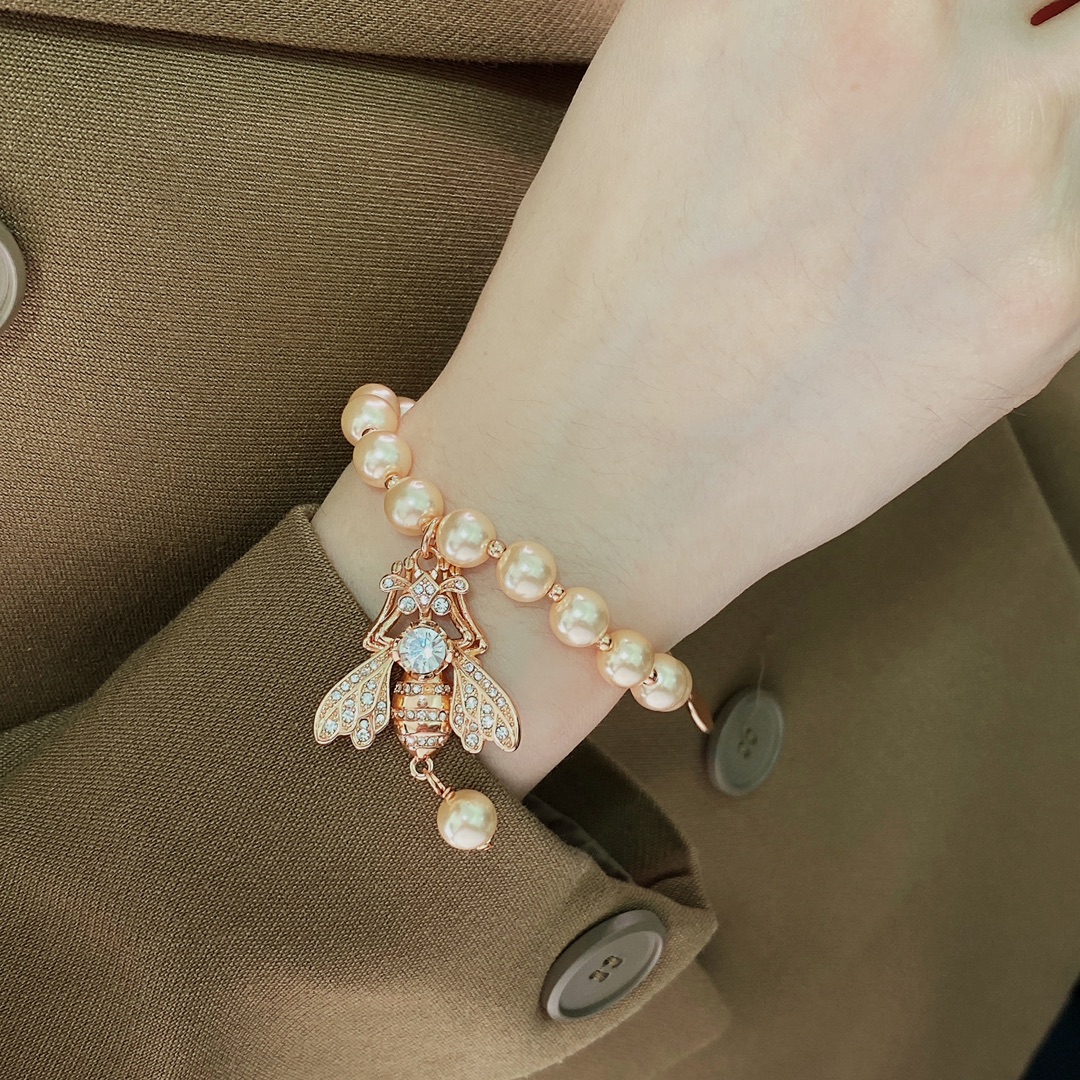 [TOP] Christian Dior Bee Bracelet - Rose Gold
