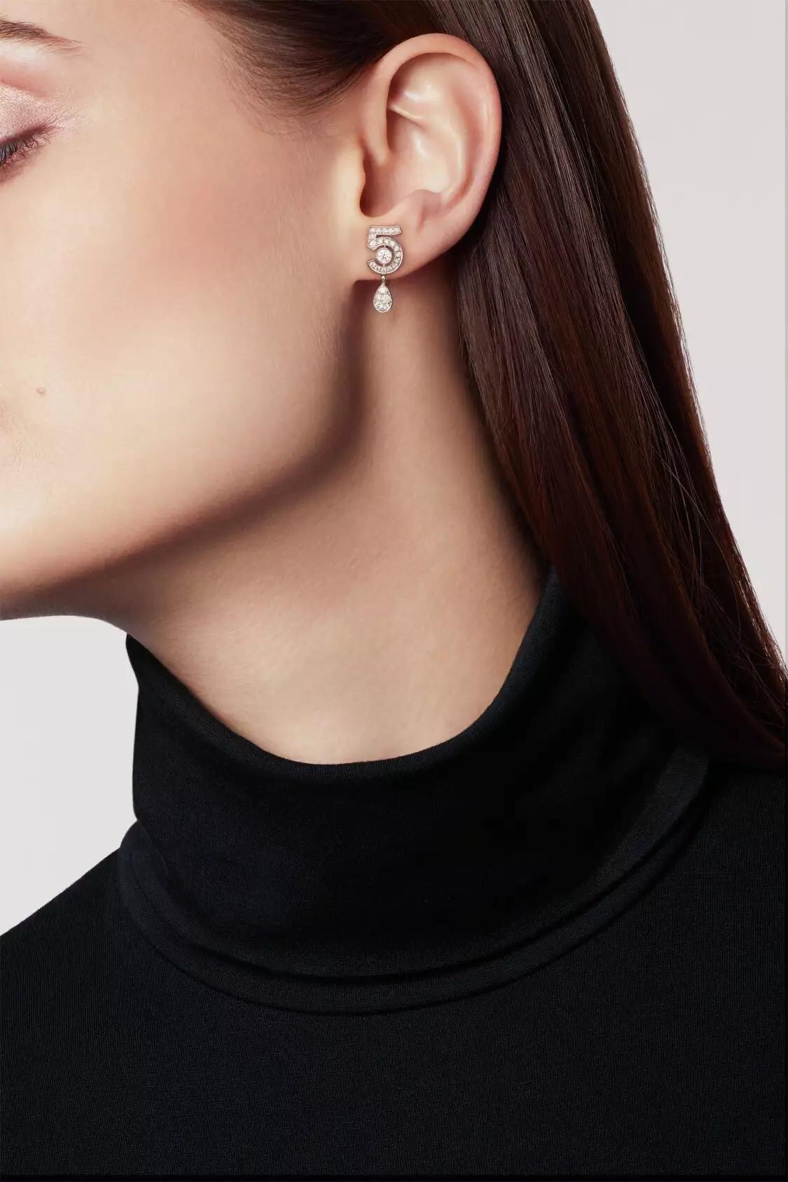 [TOP] CHANEL Double C Earrings