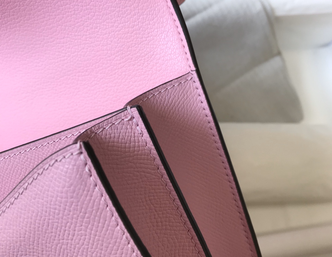 [TOP] HERMES Constance epsom 19/23 CM- Purple & GHW