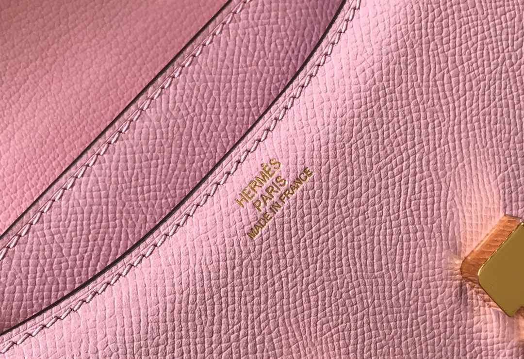 [TOP] HERMES Constance epsom 19/23 CM- Purple & GHW