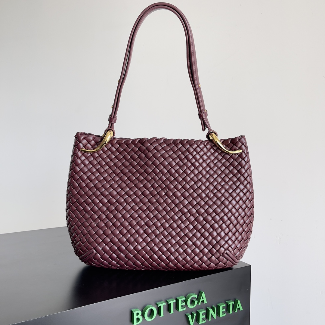 [TOP] Bottega Veneta BV Clicker Bags - Red
