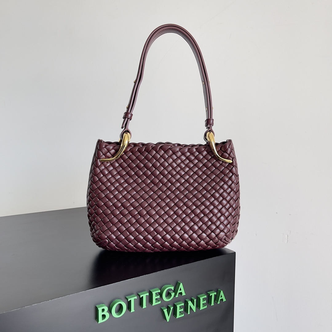 [TOP] Bottega Veneta BV Clicker Bags - Red