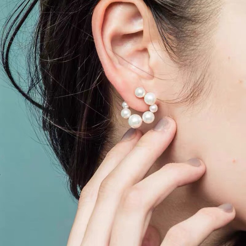 [TOP] CELINE Pearl Earrings