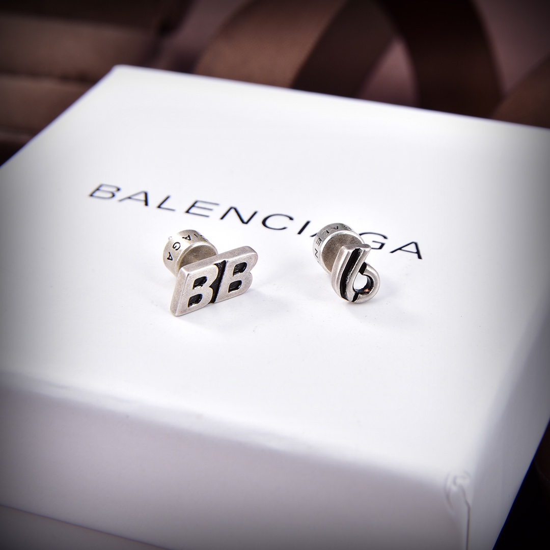 [TOP] BALENCIAGA BB Earrings - 2 Colors