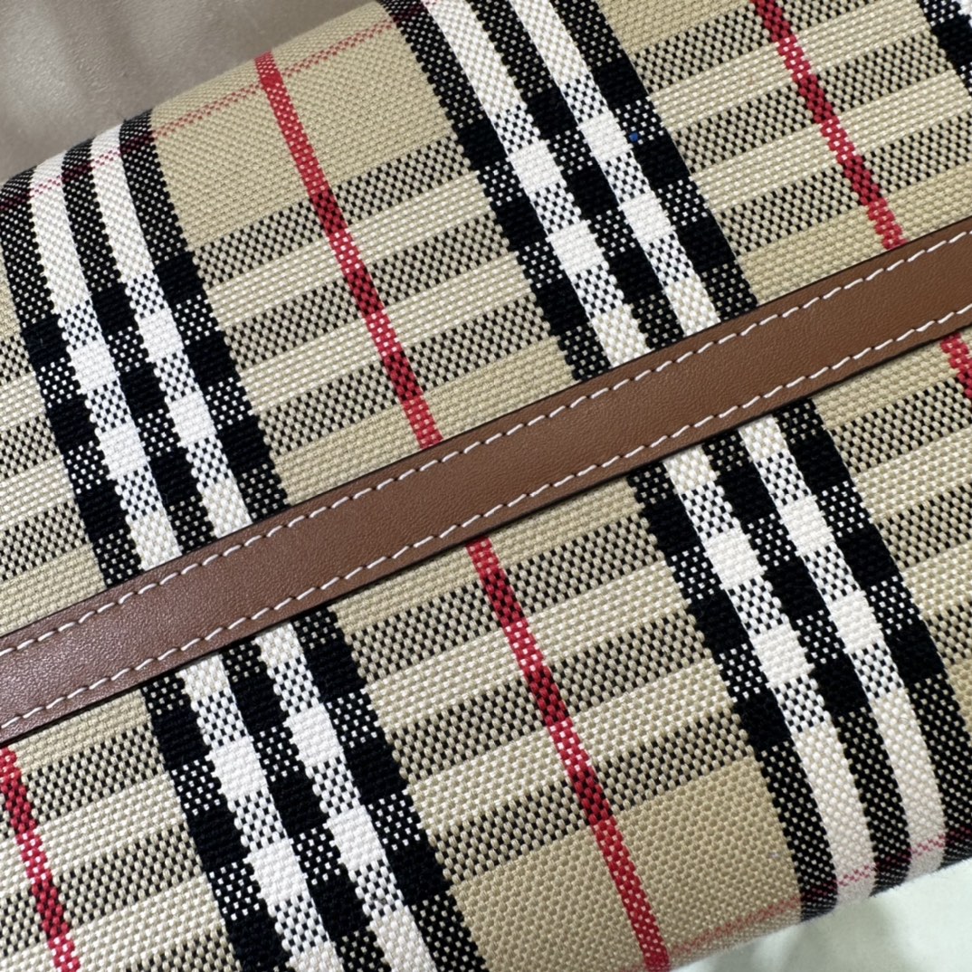 [TOP] BURBERRY Medium Canvas Tote 51.3x18.5x29 CM