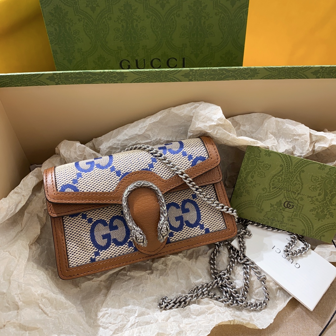 [TOP] GUCCI G*G Dionysus Super Mini Bags 16 x 10 x 4cm