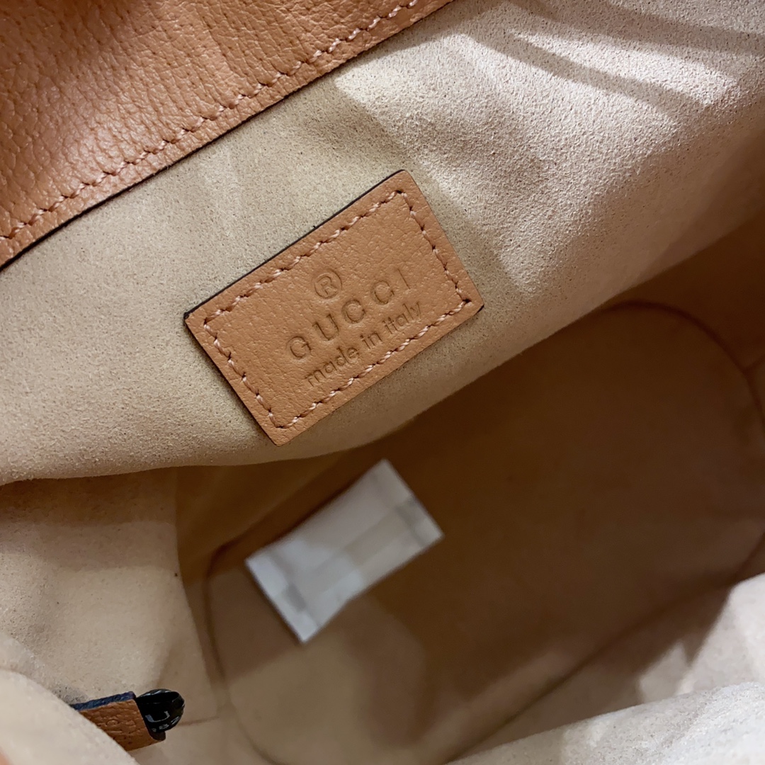 [TOP] GUCCI G*G Ophidia Mini Bucket  Bags 15.5cm (W) x 19cm (H) x 9cm (D) - Pink