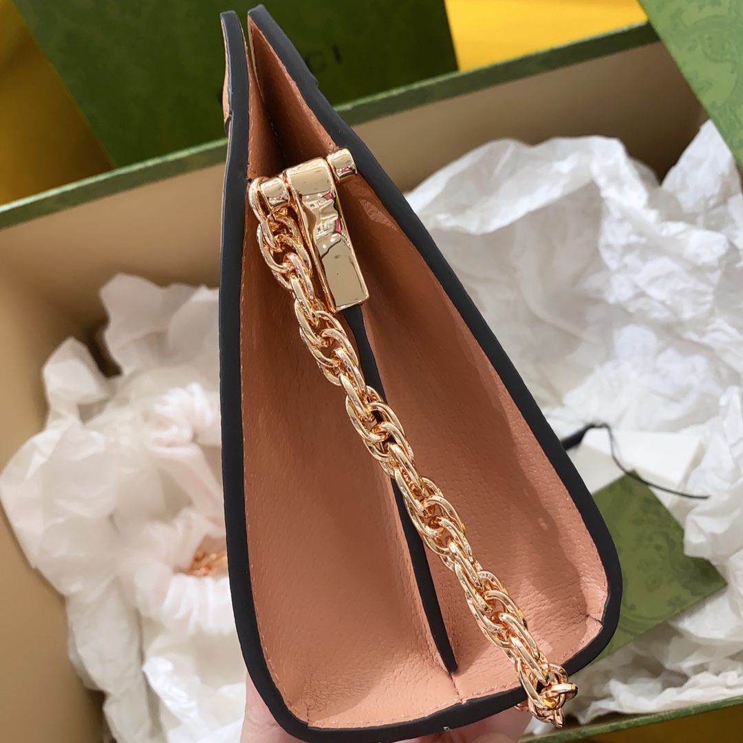 [TOP] GUCCI G*G Ophidia Small Bags 26cm (W) x 17cm (H) x 8cm (D) - Pink