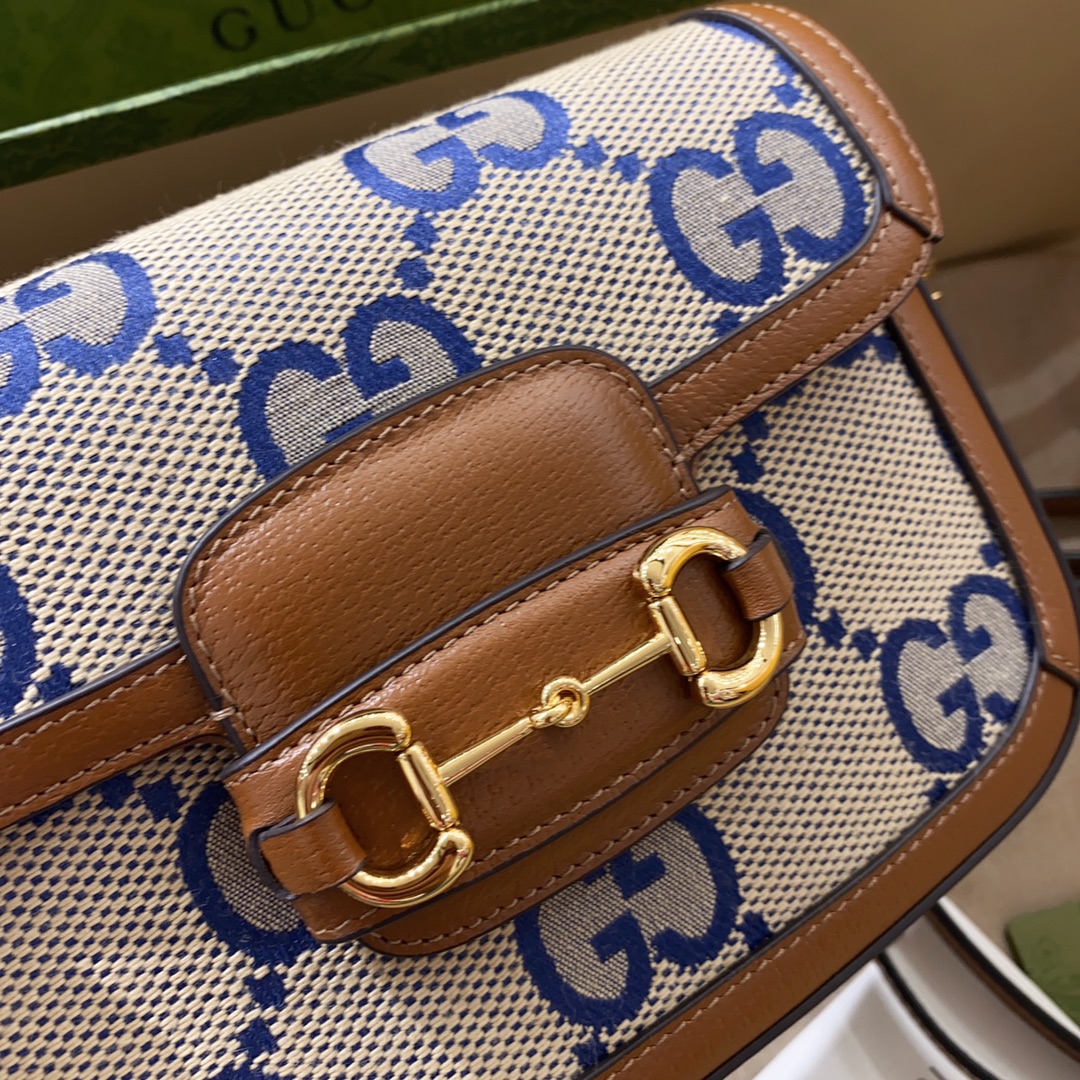 [TOP] GUCCI G*G Horsebit 1955 Mini Bags 20.5x 14.5x 5cm