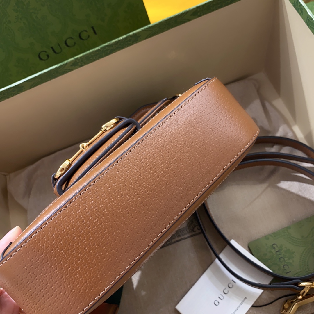 [TOP] GUCCI G*G Horsebit 1955 Mini Bags 20.5x 14.5x 5cm