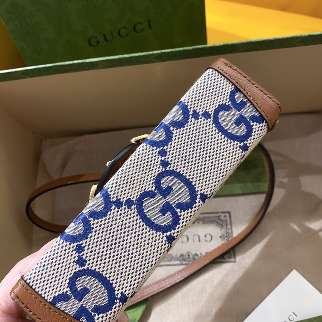 [TOP] GUCCI G*G Mini Horsebit 1955  Bags 18x12x5cm