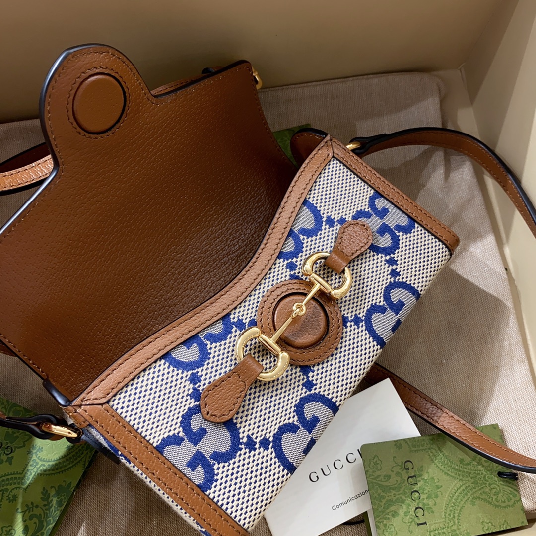 [TOP] GUCCI G*G Mini Horsebit 1955  Bags 18x12x5cm