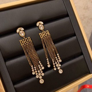 [TOP] Christian Dior Earrings - Gold