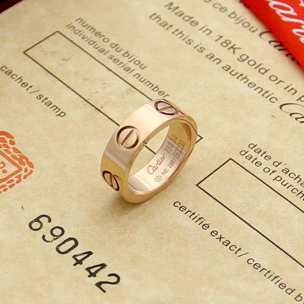 [TOP] Cartier Love Ring - 3 Color