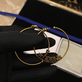 [TOP] Christian Dior Earrings - Gold