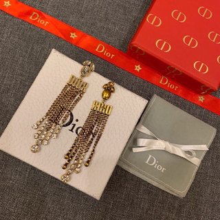 [TOP] Christian Dior Earrings - Gold