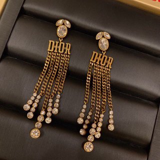 [TOP] Christian Dior Earrings - Gold
