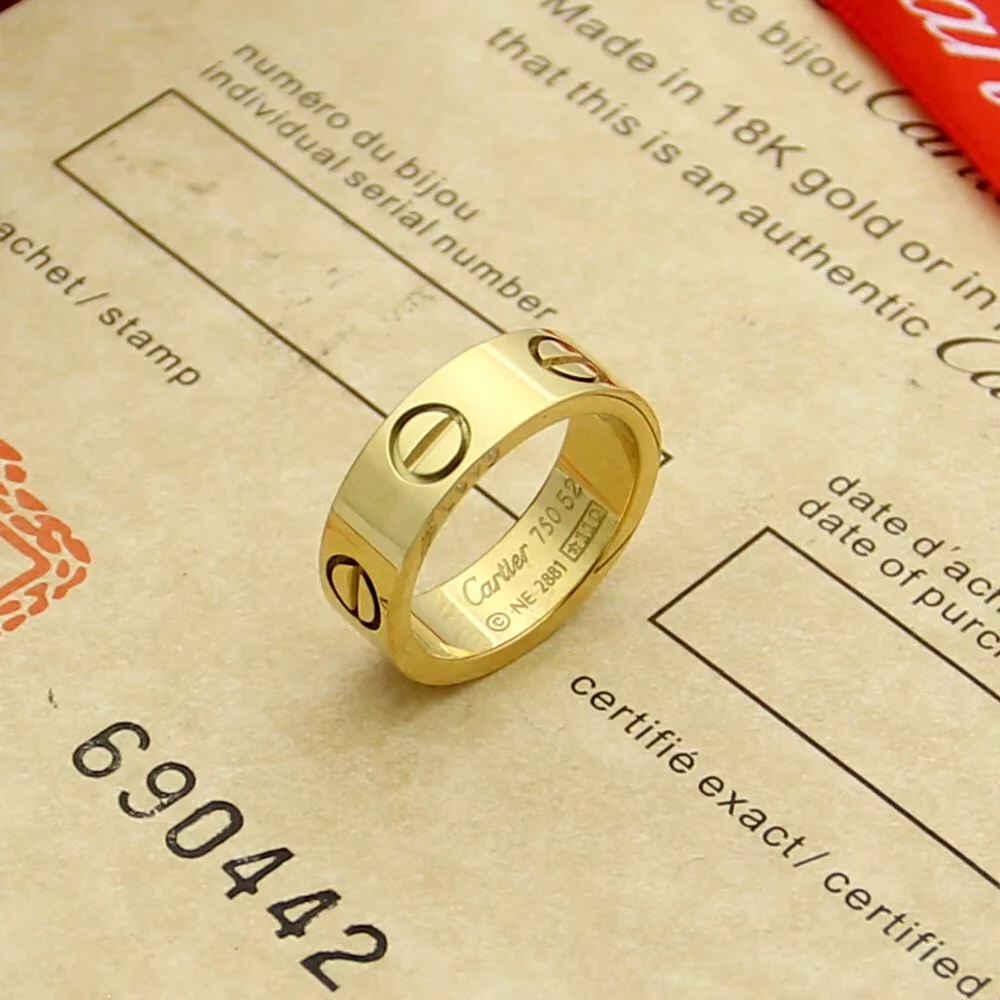 [TOP] Cartier Love Ring - 3 Color