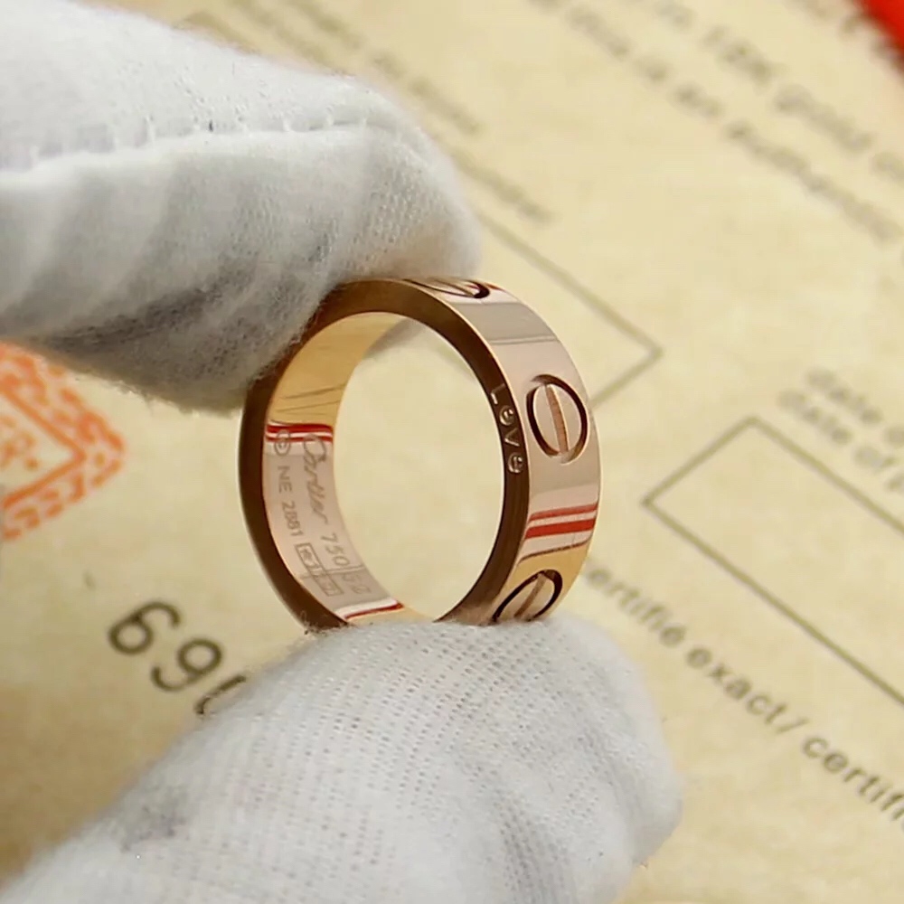 [TOP] Cartier Love Ring - 3 Color