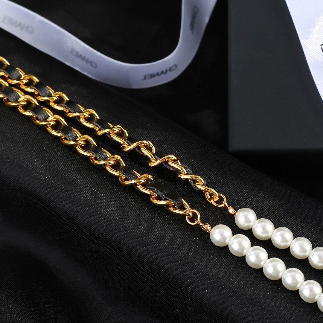 [TOP] CHANEL C Logo Belt Waist Chain