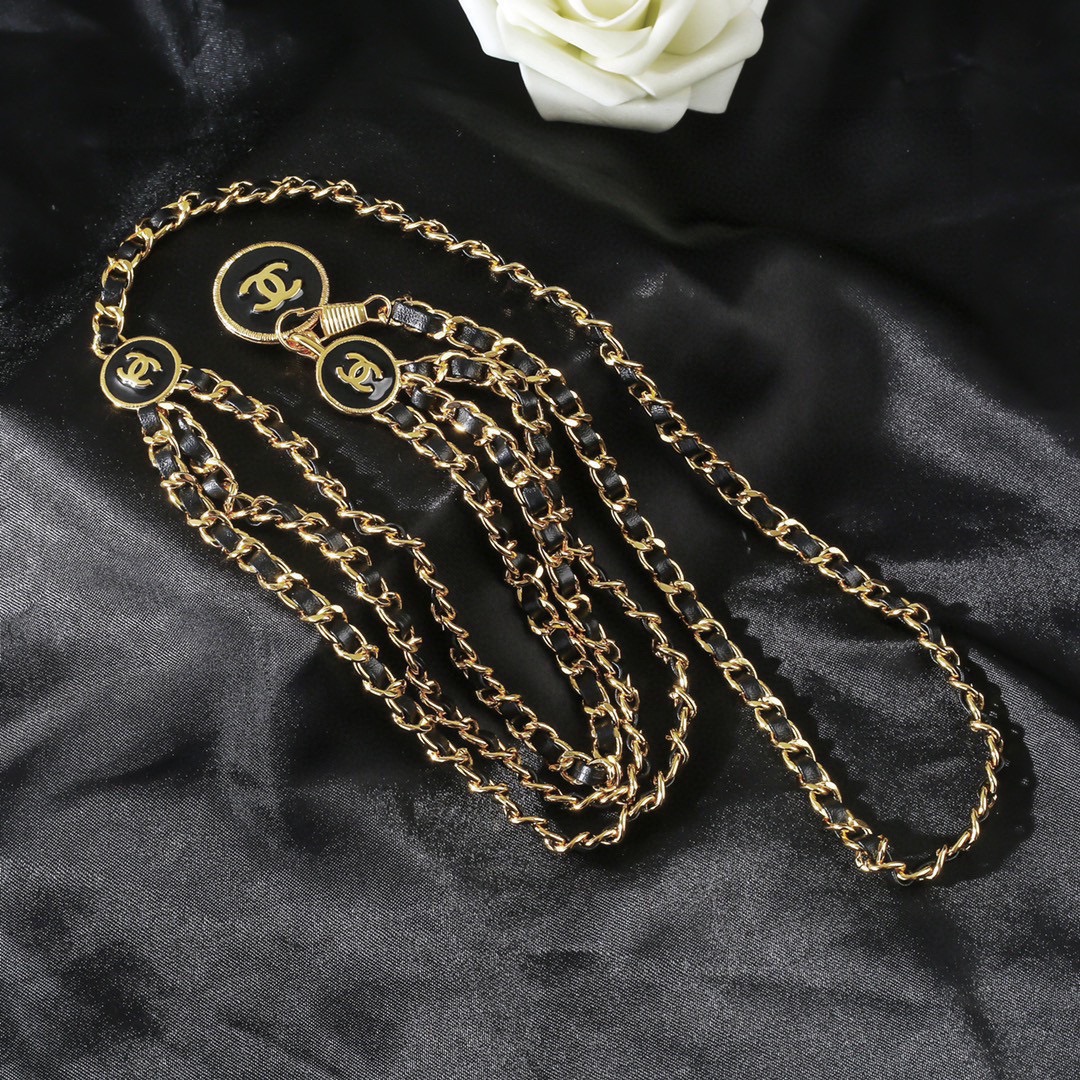 [TOP] CHANEL Multi Layer Waist Chain