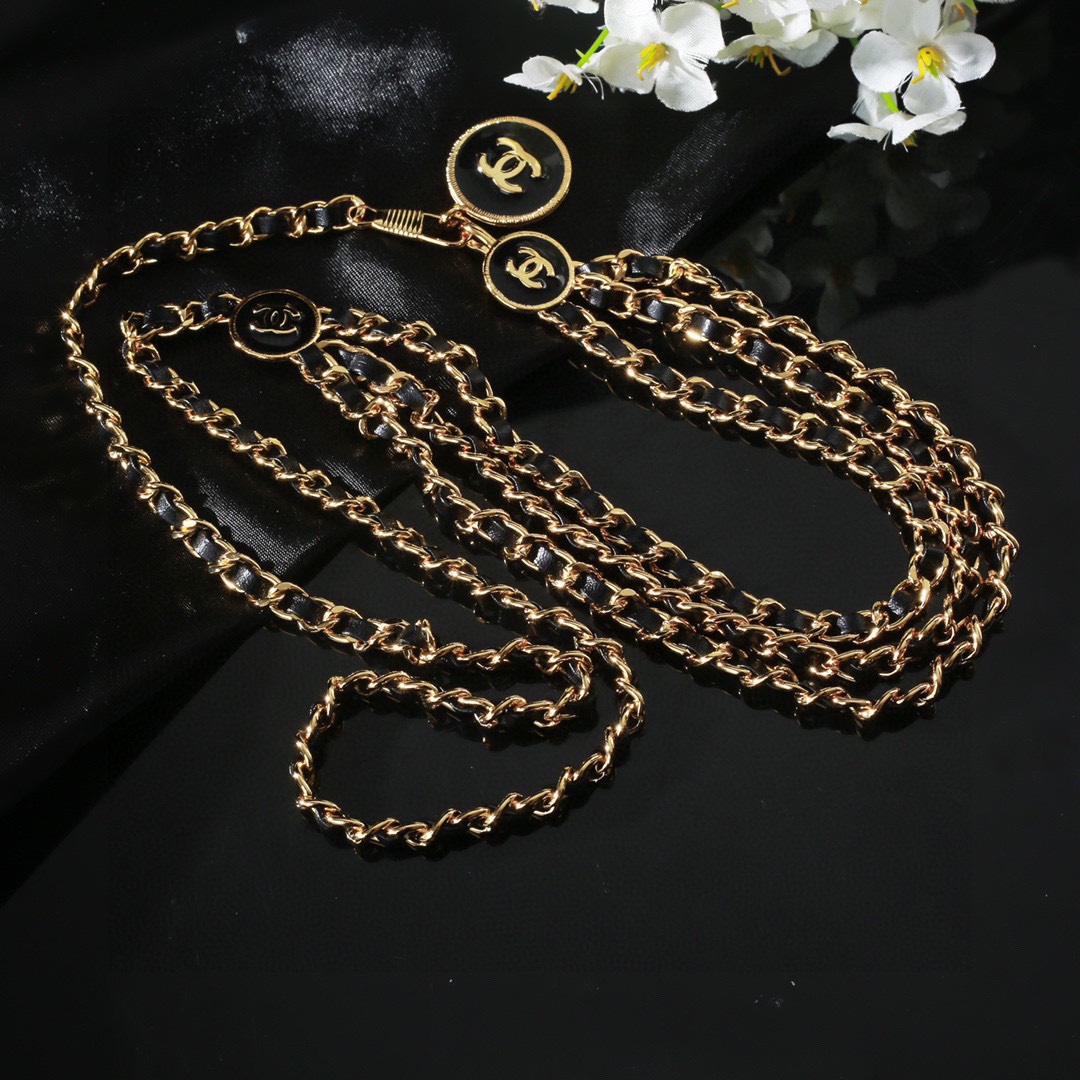 [TOP] CHANEL Multi Layer Waist Chain