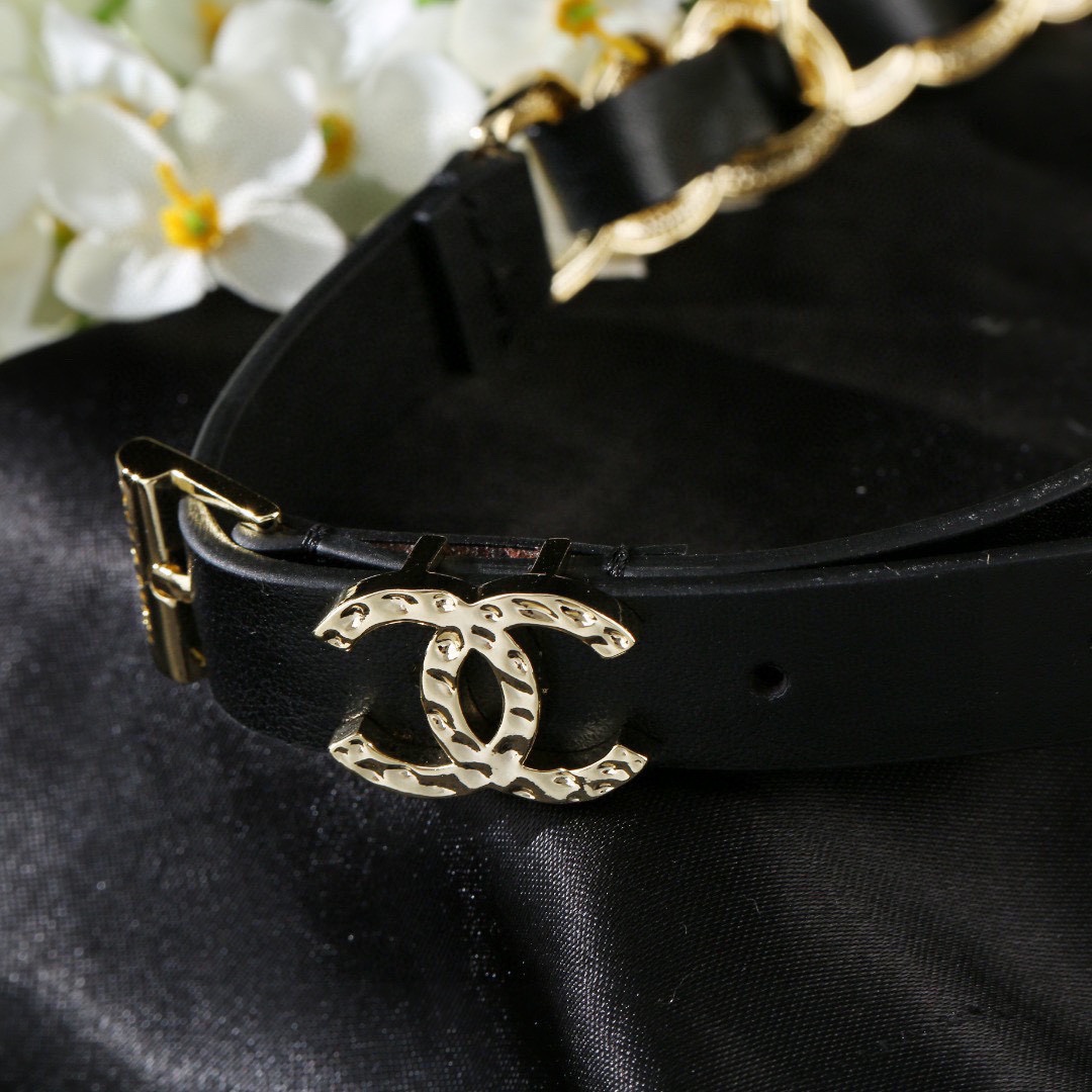 [TOP] CHANEL C Logo Belt Waist Chain