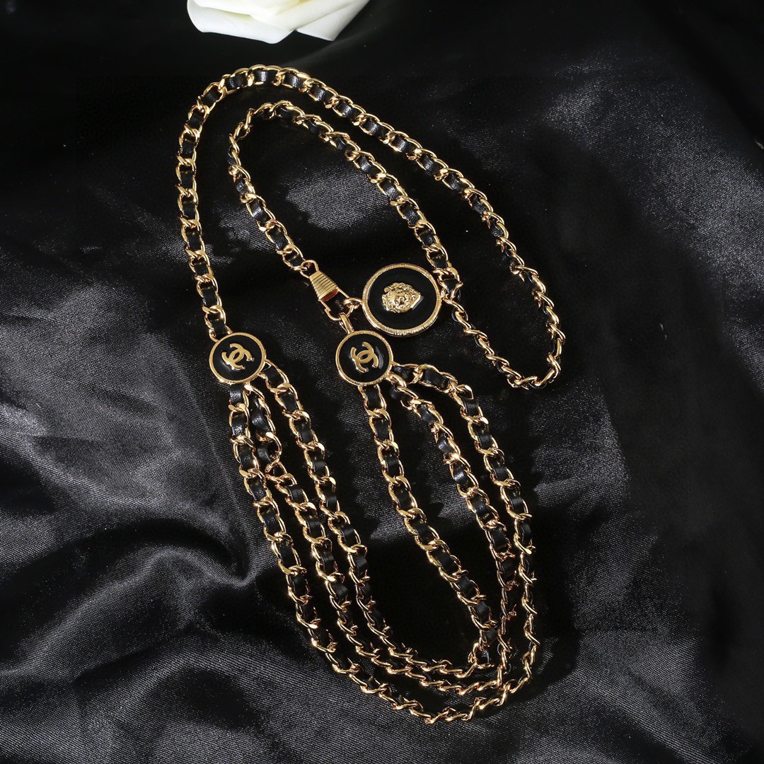 [TOP] CHANEL Multi Layer Waist Chain