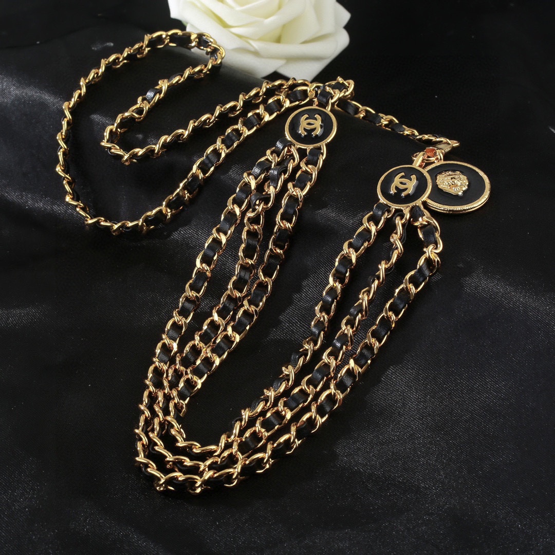 [TOP] CHANEL Multi Layer Waist Chain