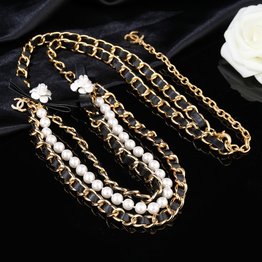 [TOP] CHANEL Multi Layer Waist Chain