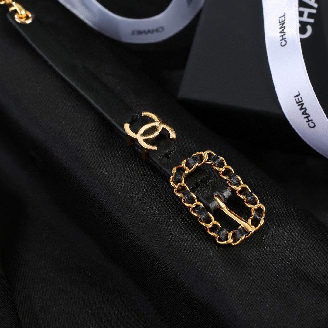 [TOP] CHANEL C Logo Belt Waist Chain