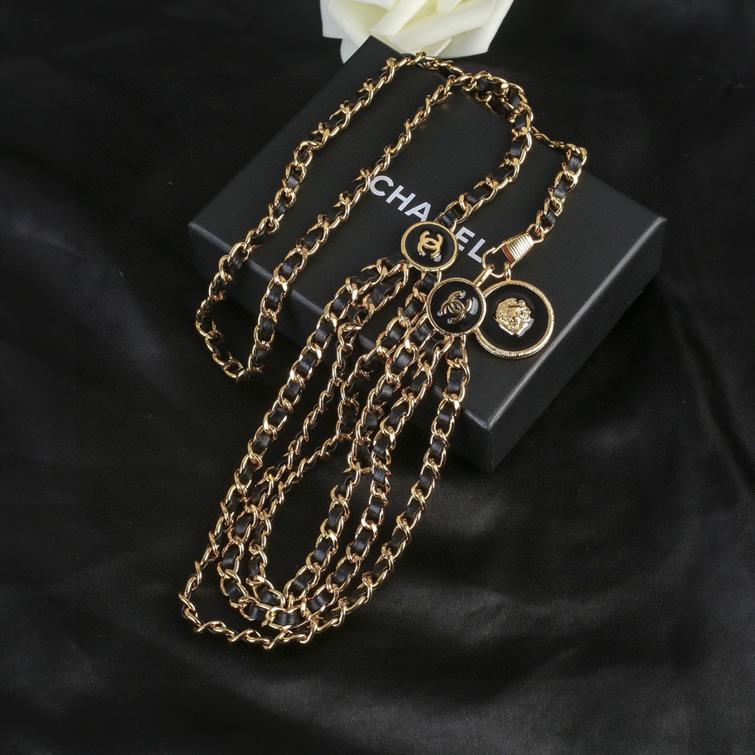 [TOP] CHANEL Multi Layer Waist Chain