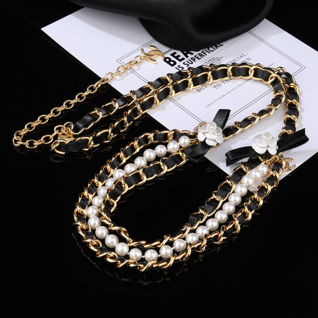 [TOP] CHANEL Multi Layer Waist Chain