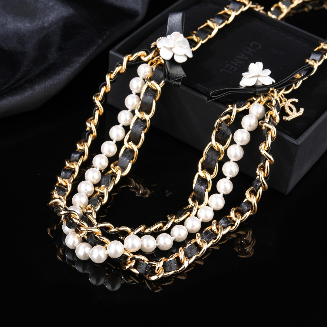 [TOP] CHANEL Multi Layer Waist Chain