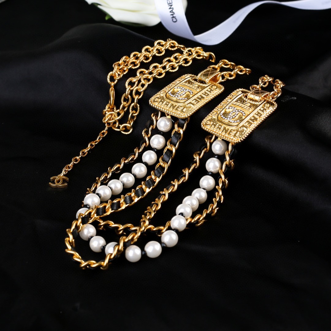 [TOP] CHANEL Multi Layer Waist Chain