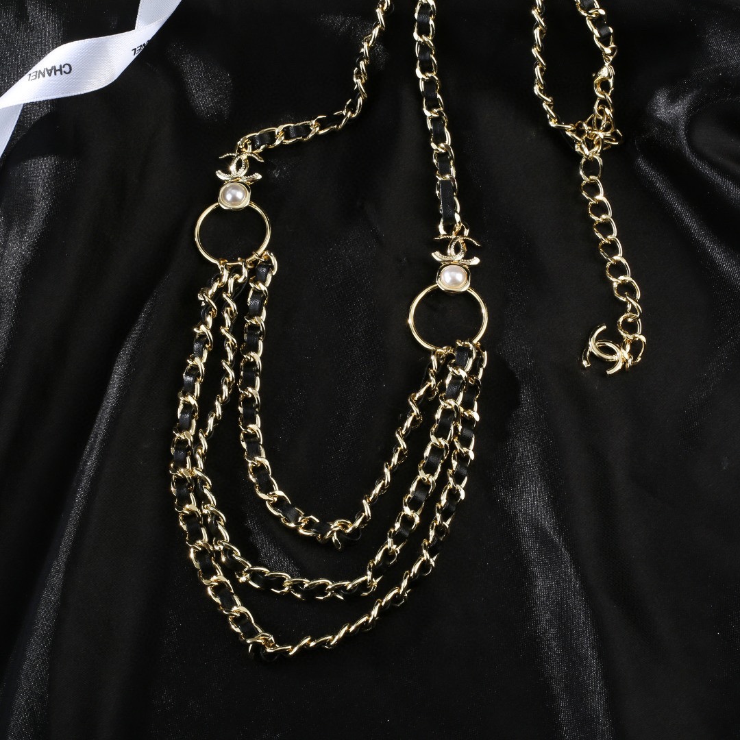 [TOP] CHANEL Multi Layer Waist Chain