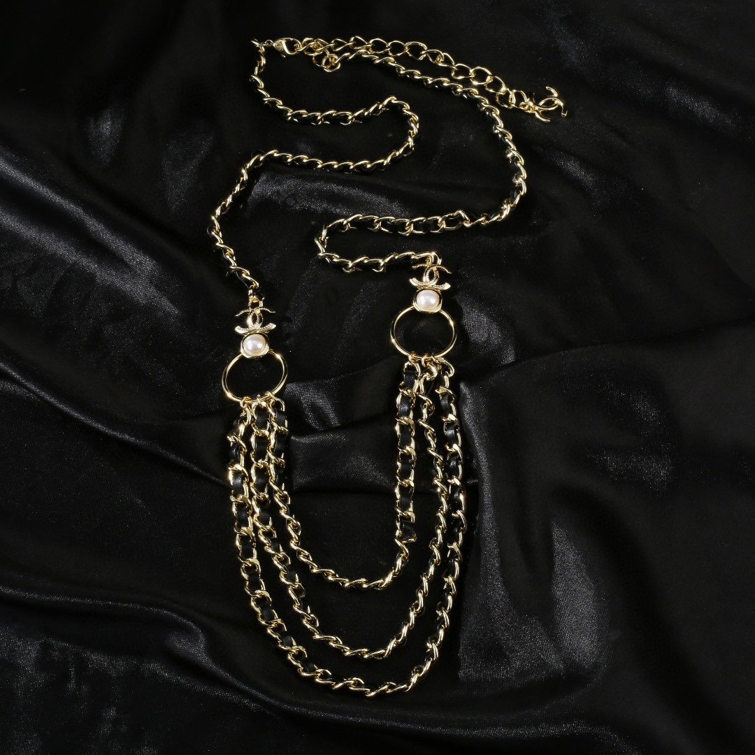 [TOP] CHANEL Multi Layer Waist Chain