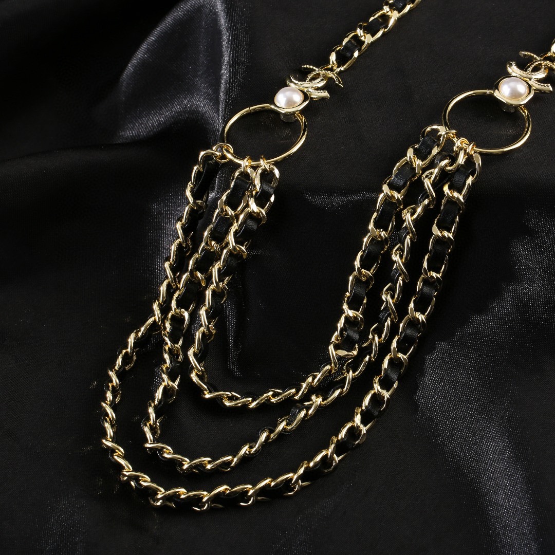[TOP] CHANEL Multi Layer Waist Chain