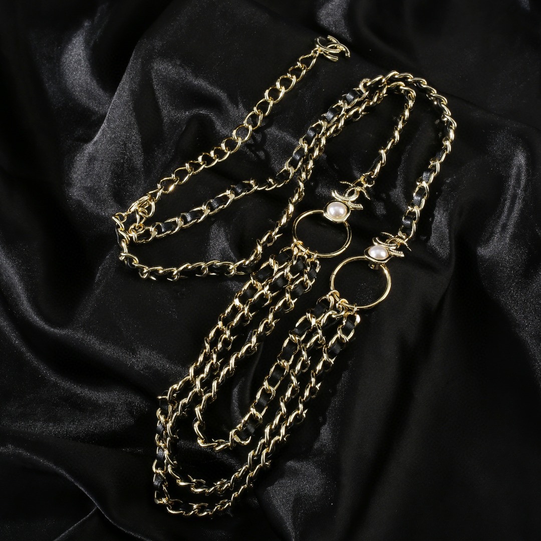 [TOP] CHANEL Multi Layer Waist Chain